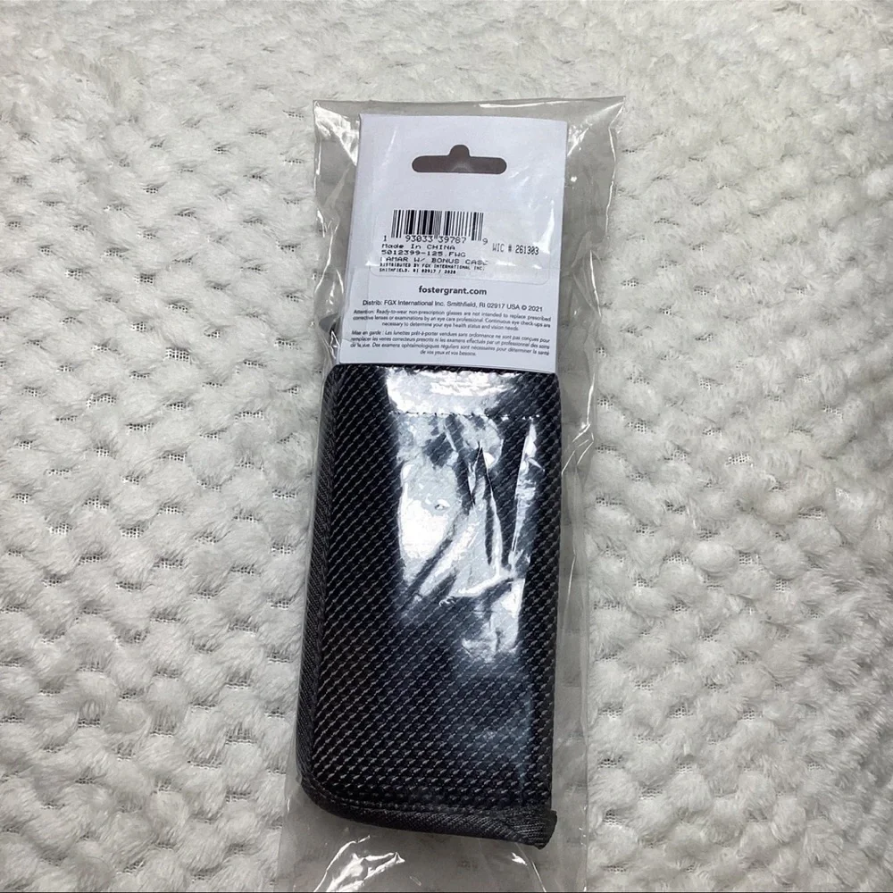 Foster Grant Stainless Steel Reading Glasses +1.25